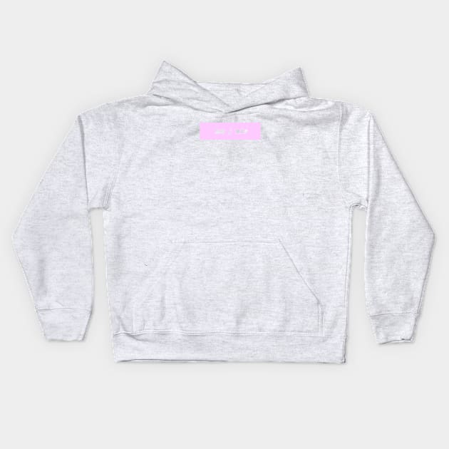 xe / xir - pink Kids Hoodie by banditotees